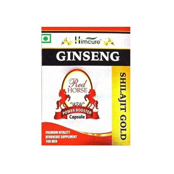 Himcure Ginseng 10 Caps - Shilajit Gold