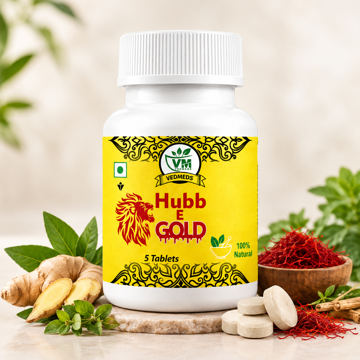 Hubb-E-Gold Men Tablet Hubb-E-Gold Men 5 Tablet - Image 1