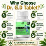 Dr. G.D Tablet – Ayurvedic Joint Muscle & Mobility Support 80 Tablets - Image 3