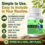 Dr. G.D Tablet – Ayurvedic Joint Muscle & Mobility Support 80 Tablets - Image 4